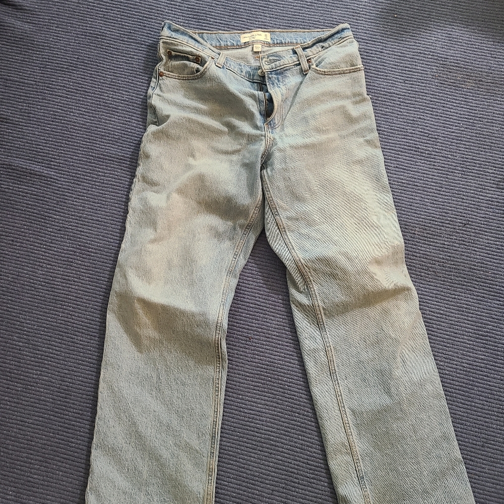 Abercrombie Low Rise Baggy Jeans curve love